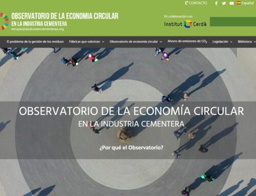 Publicada la XIII actualización del observatorio de la economía circular en la industria cementera